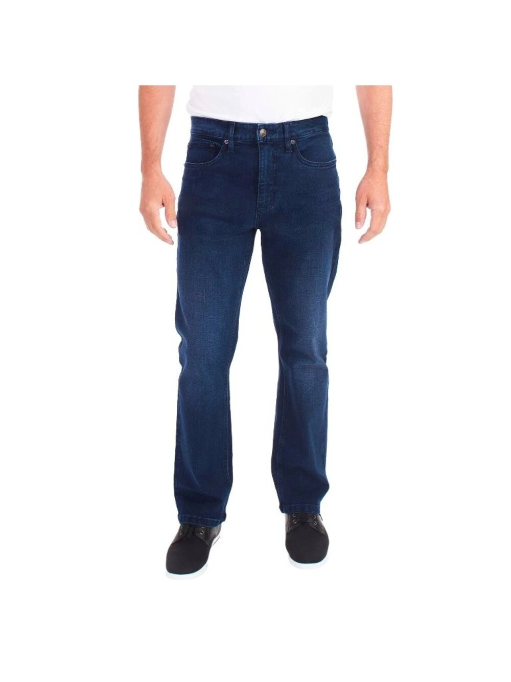 Urban Star Men's 32x32 Stretch Slim Fit Jeans Blue Premium Denim M0946